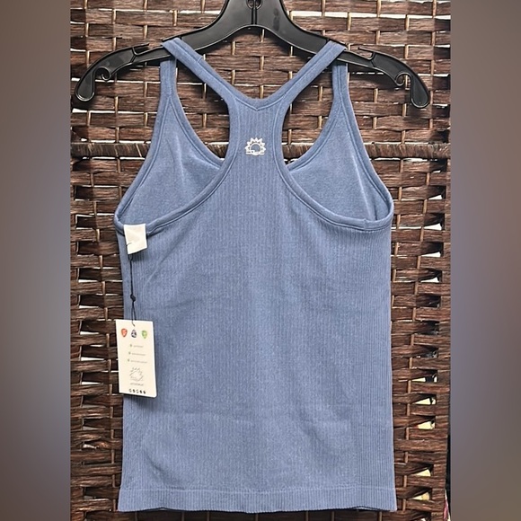 Blue Racerback Tank - Picture 5 of 8